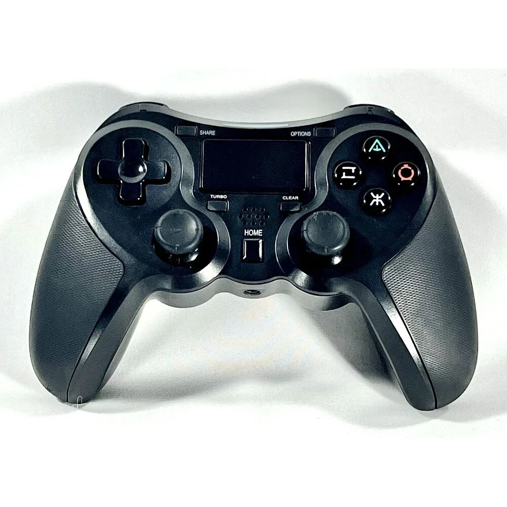 Terios Wireless Black Controller P4-5S for PlayStation 4 Vibration Tested